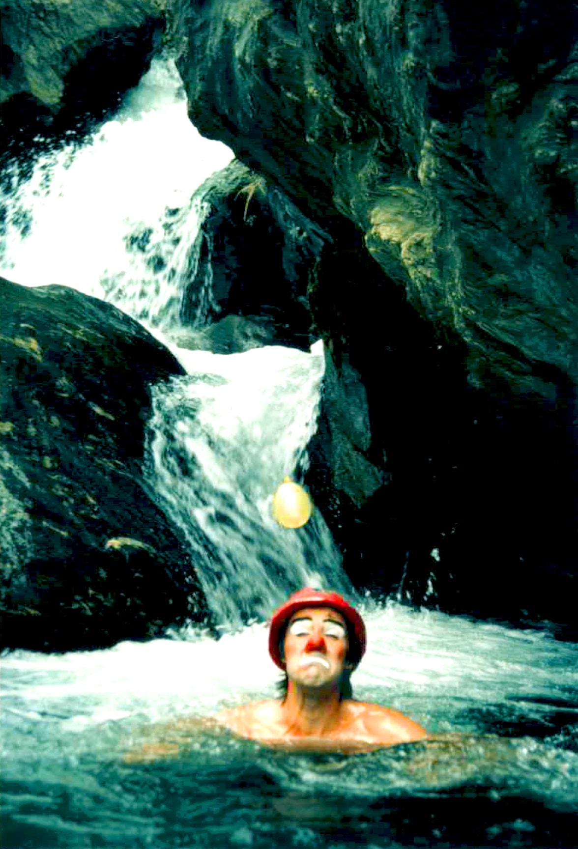 Clownbild mit Lex van Someren Clownbild mit Lex van Someren