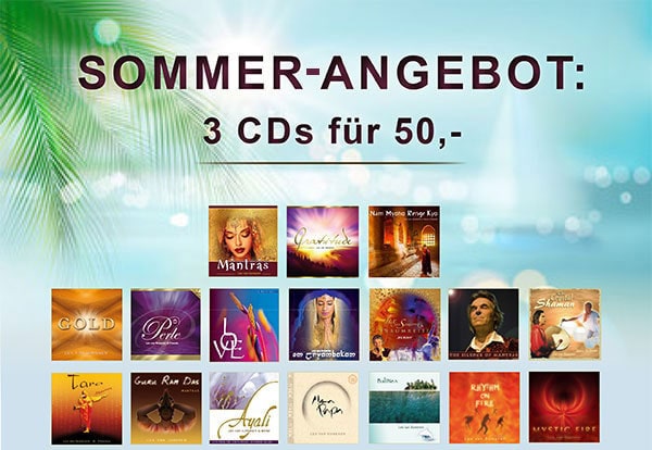 Sommerangebot Lex van Someren - 3 CDs für 50 Euro