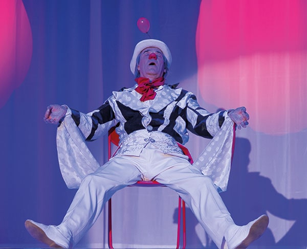 Clownbild mit Lex van Someren Clownbild mit Lex van Someren
