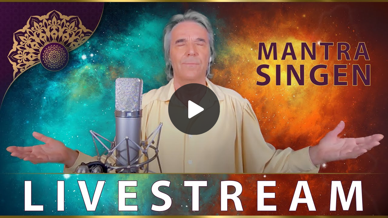 LIVESTREAM MANTRA-SING-DARSHAN mit LEX VAN SOMEREN  16. FEBRUAR 2026 - 20.30 Uhr MEZ / 8.30 pm CET