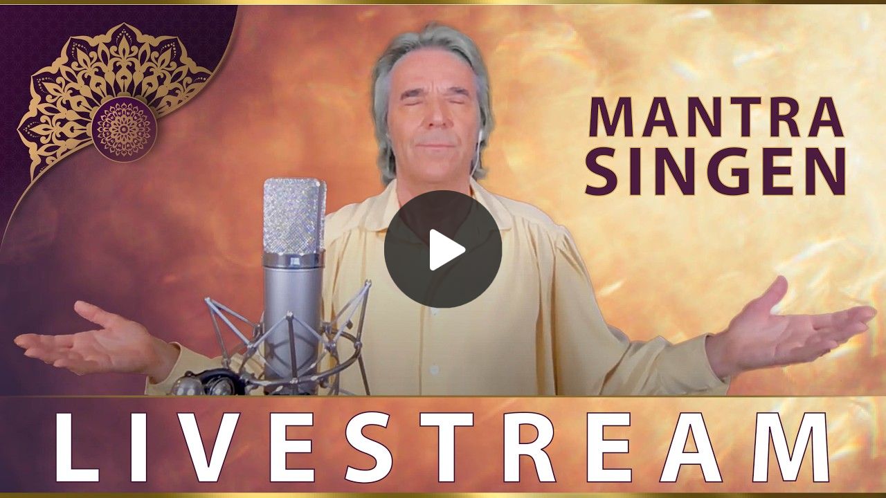 LIVESTREAM MANTRA-SING-DARSHAN mit LEX VAN SOMEREN  23. APRIL 2026 - 20.30 Uhr MESZ / 8.30 pm CEST